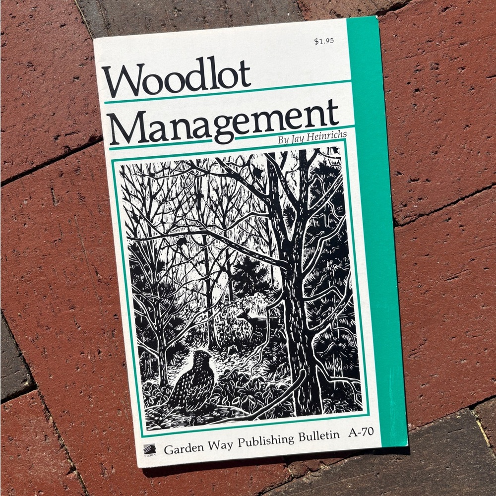 1981 Woodlot Management Garden Way Forest Sustainability Pheasant Trees Woods